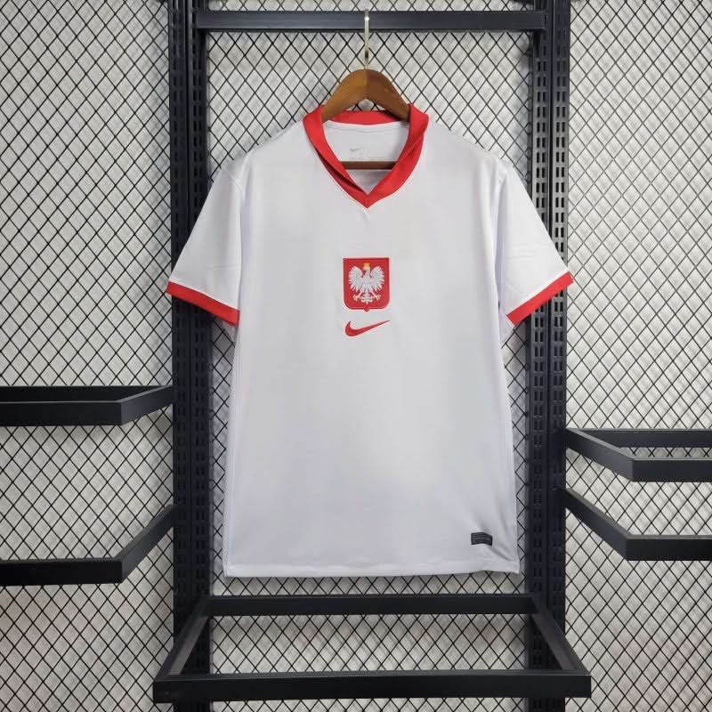 חולצת משחק בית נבחרת פולין יורו 2024 - TheFutbolistaCloset