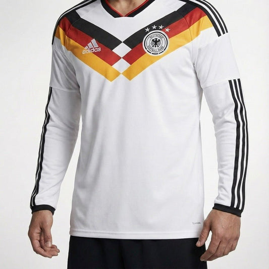 חולצת משחק רשמית בית נבחרת גרמניה שרוול ארוך מונדיאל 2026 - TheFutbolistaCloset