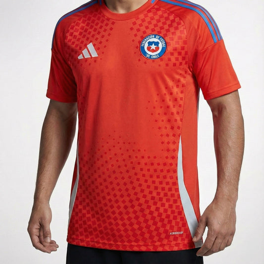 חולצת משחק בית נבחרת צ׳ילה קופה אמריקה 2024 - TheFutbolistaCloset