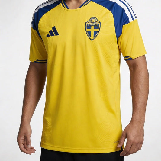 חולצת משחק בית נבחרת שבדיה מונדיאל 2026 - TheFutbolistaCloset