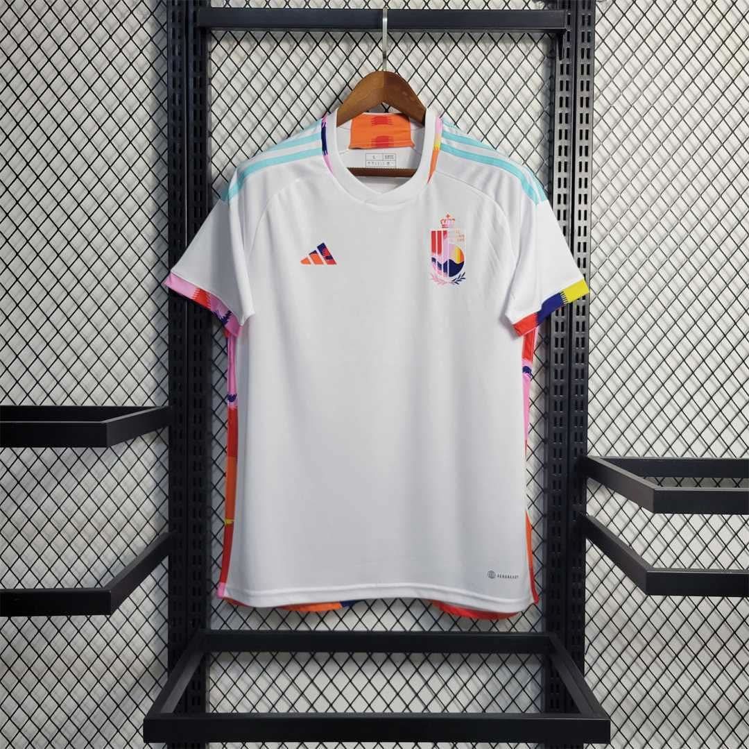 חולצת משחק בלגיה חוץ 2022 - TheFutbolistaCloset