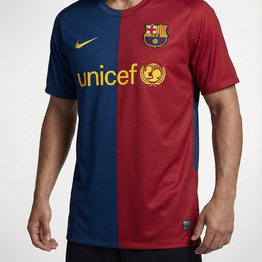 חולצת משחק רשמית ברצלונה בית 08/09 - TheFutbolistaCloset