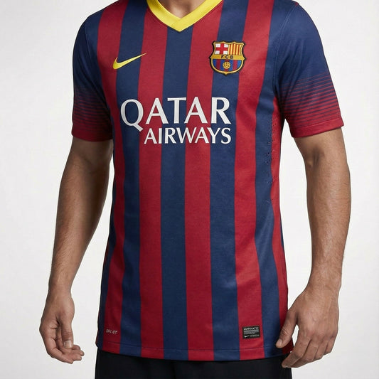 חולצת משחק ברצלונה בית 13/14 - TheFutbolistaCloset