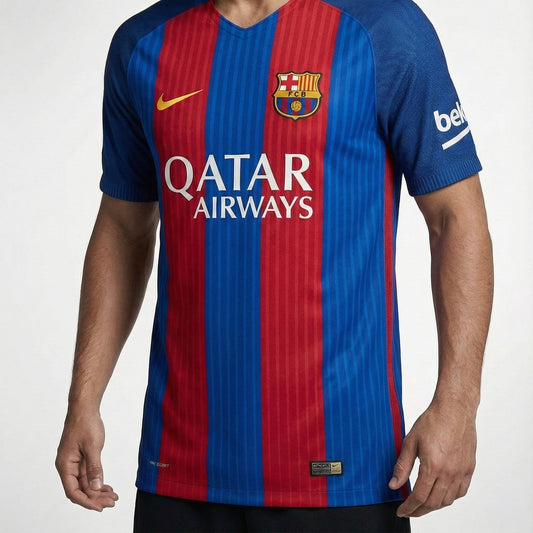 חולצת משחק רשמית ברצלונה בית 16/17 - TheFutbolistaCloset