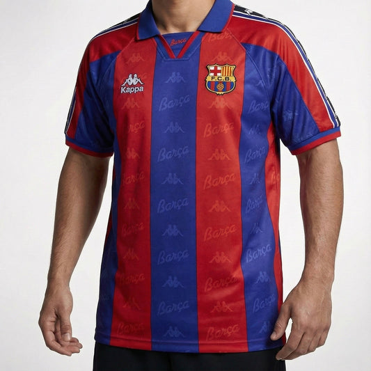 חולצת משחק רשמית ברצלונה בית 92/95 - TheFutbolistaCloset