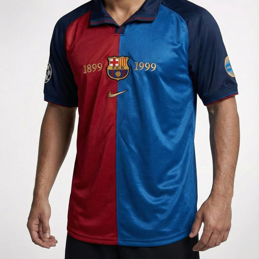 חולצת משחק רשמית ברצלונה בית 99/00 - TheFutbolistaCloset