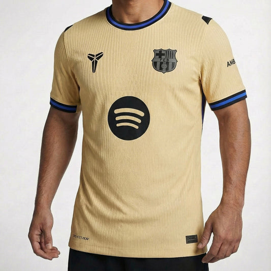 חולצת משחק רשמית ברצלונה x קובי בראיינט חוץ 25/26 - TheFutbolistaCloset
