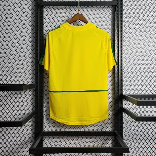 חולצת משחק ברזיל בית 2002 - TheFutbolistaCloset