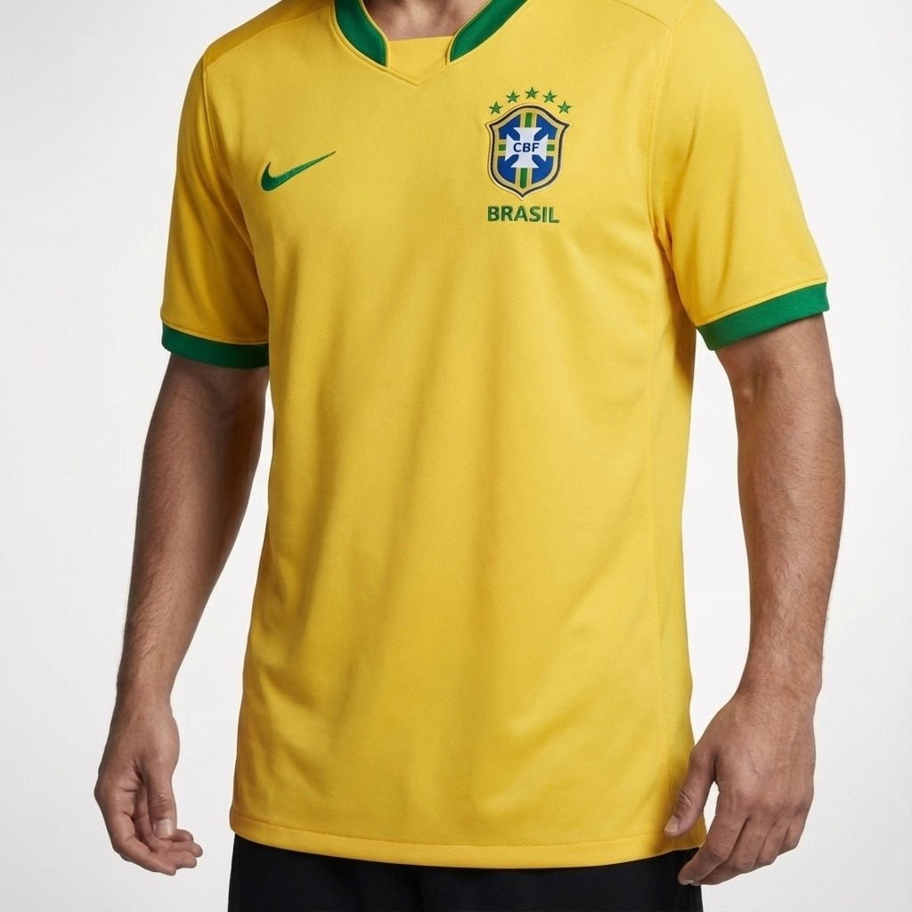 חולצת משחק ברזיל בית 2006 - TheFutbolistaCloset