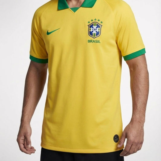 חולצת משחק ברזיל בית 2019 - TheFutbolistaCloset