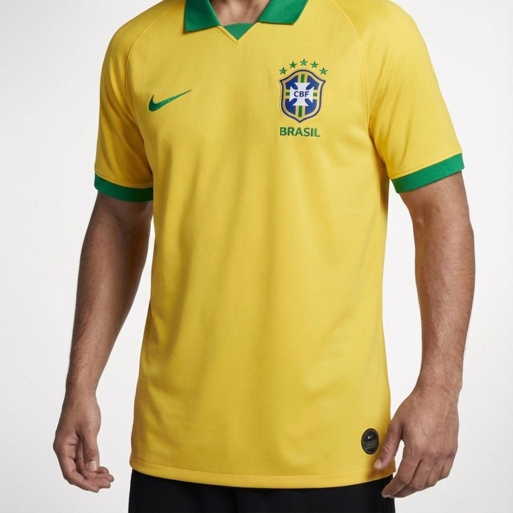 חולצת משחק רשמית ברזיל בית 2019 - TheFutbolistaCloset