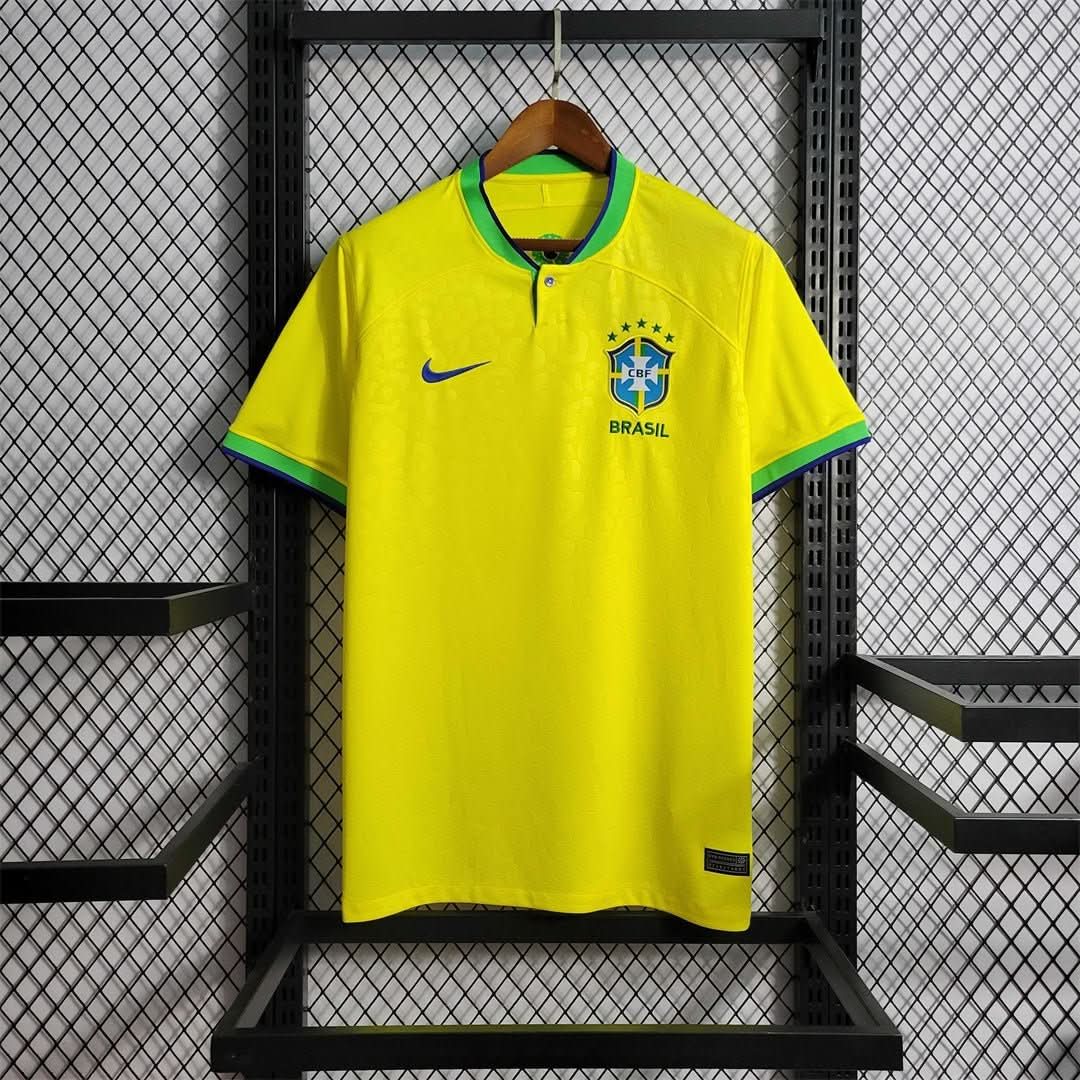 חולצת משחק ברזיל בית 2022 - TheFutbolistaCloset