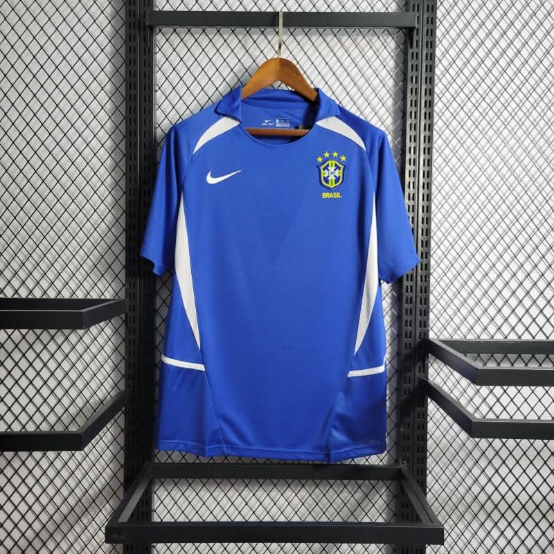 חולצת משחק ברזיל חוץ 2002 - TheFutbolistaCloset