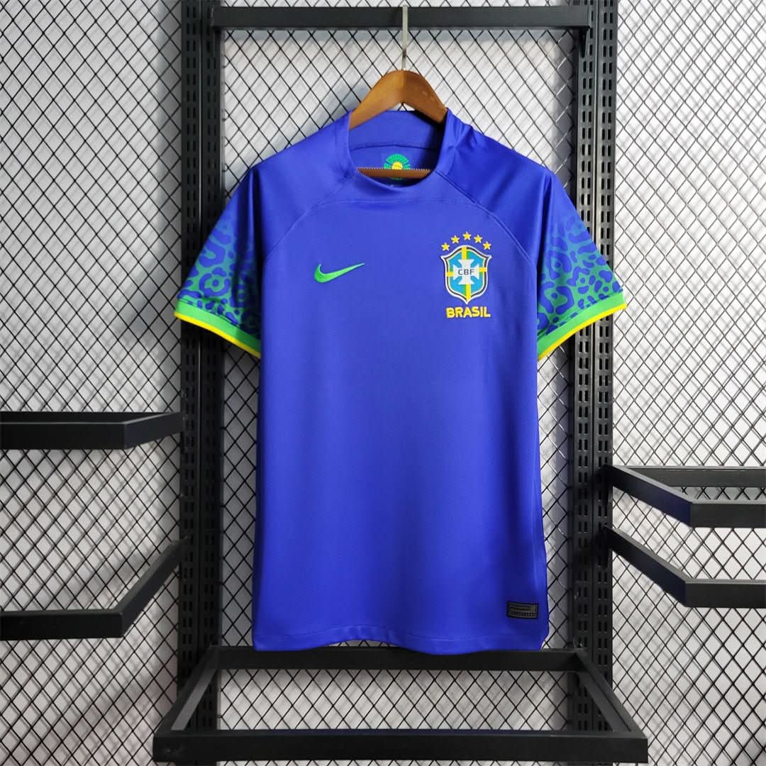 חולצת משחק ברזיל חוץ 2022 - TheFutbolistaCloset