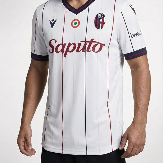 חולצת משחק רשמית בולוניה חוץ 25/26 - TheFutbolistaCloset