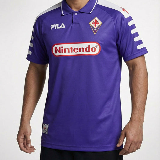 חולצת משחק רשמית פיורנטינה בית 98/99 - TheFutbolistaCloset