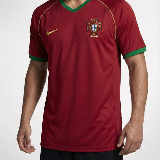 חולצת משחק פורטוגל בית 2006 - TheFutbolistaCloset