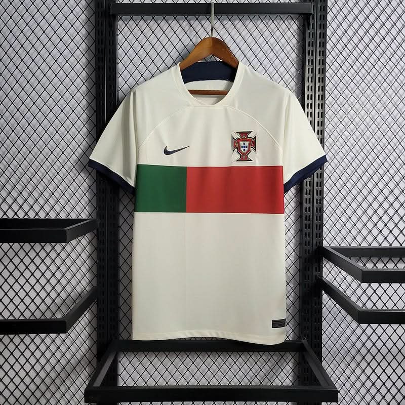 חולצת משחק פורטוגל חוץ 2022 - TheFutbolistaCloset