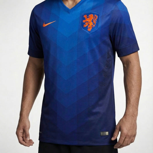 חולצת משחק רשמית הולנד חוץ 2014 - TheFutbolistaCloset