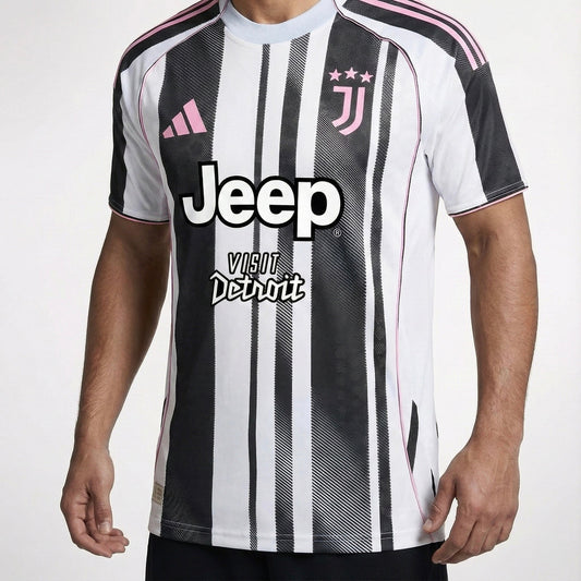 חולצת משחק רשמית יובנטוס בית 25/26 - TheFutbolistaCloset