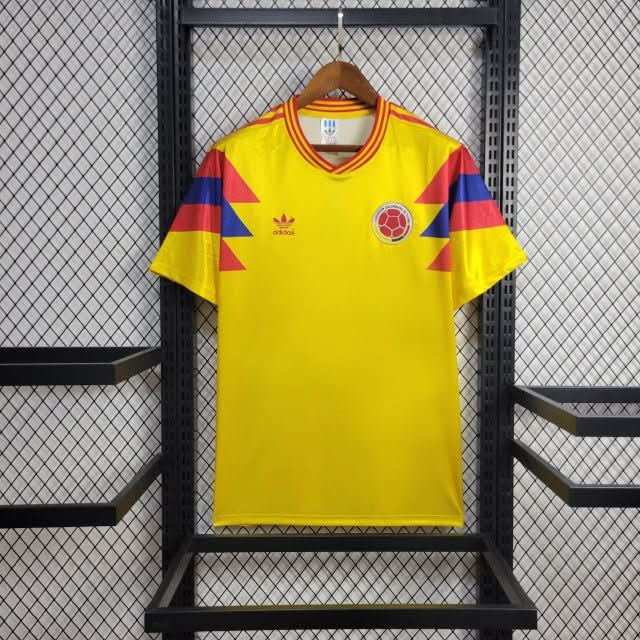 חולצת משחק קולומביה בית 1990 - TheFutbolistaCloset