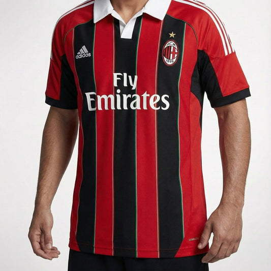 חולצת משחק רשמית מילאן בית 12/13 - TheFutbolistaCloset