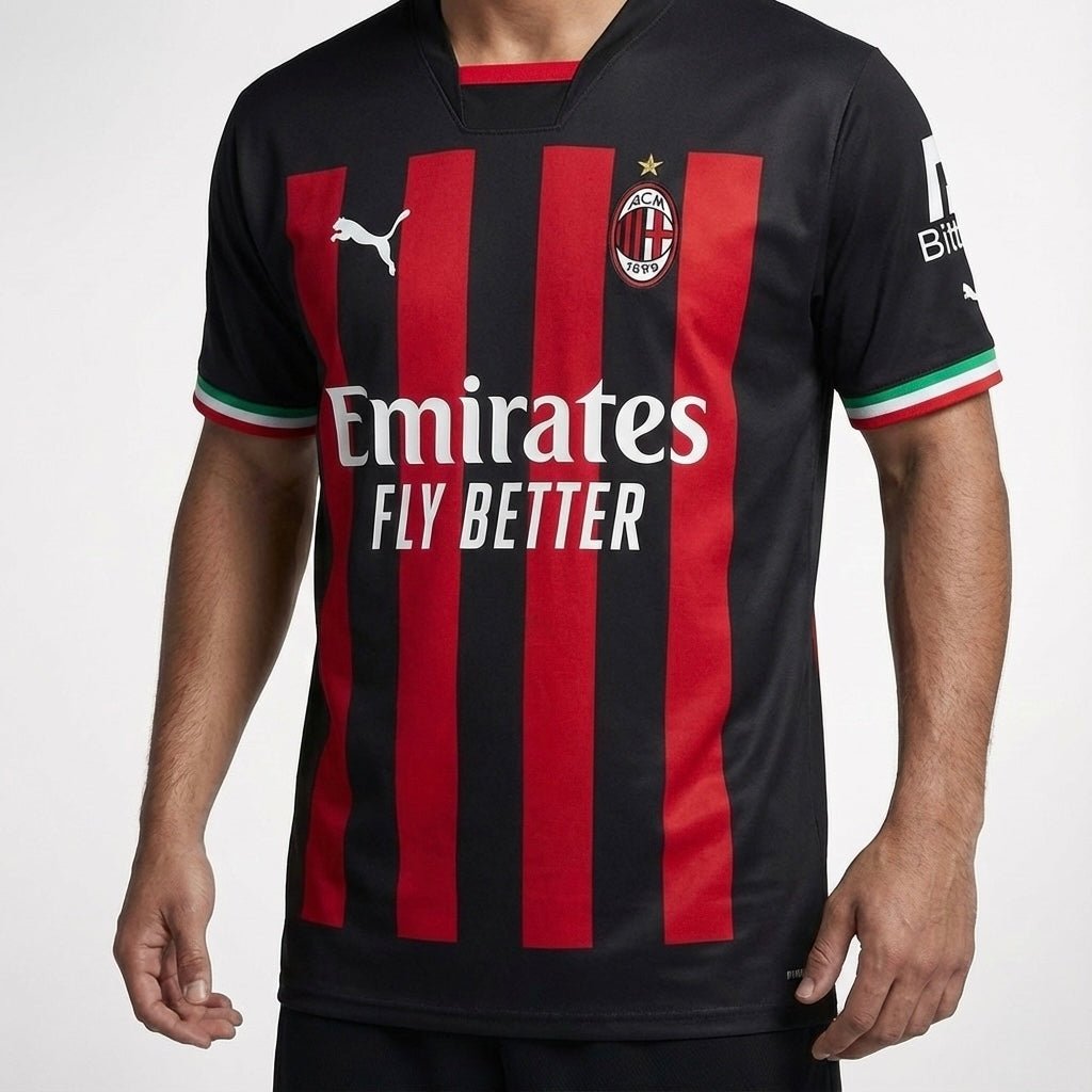 חולצת משחק רשמית מילאן בית 22/23 - TheFutbolistaCloset