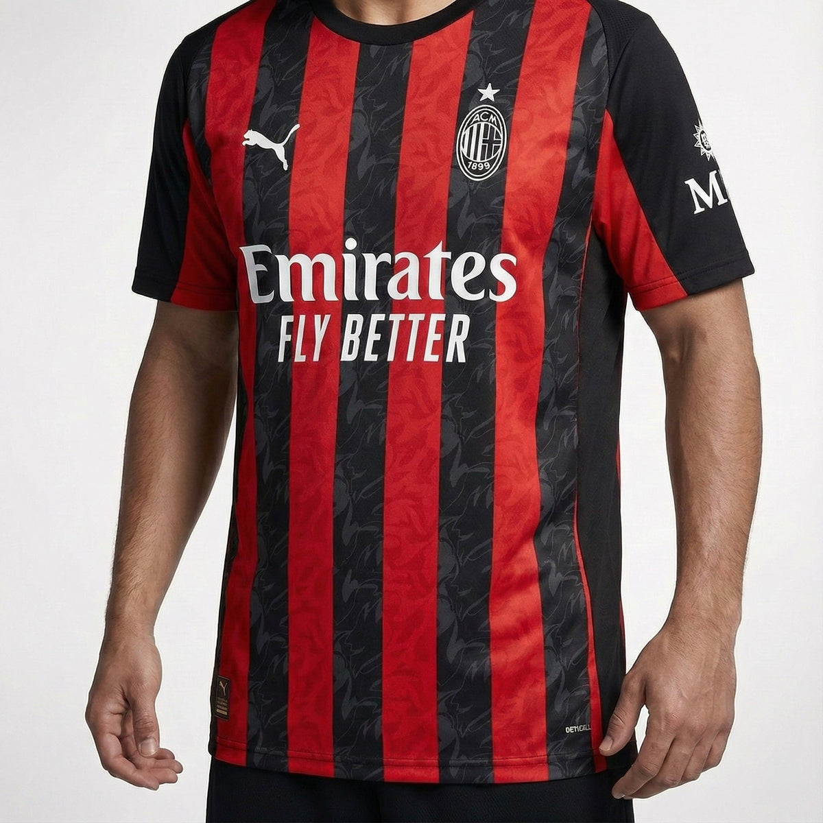 חולצת משחק רשמית מילאן בית 25/26 - TheFutbolistaCloset