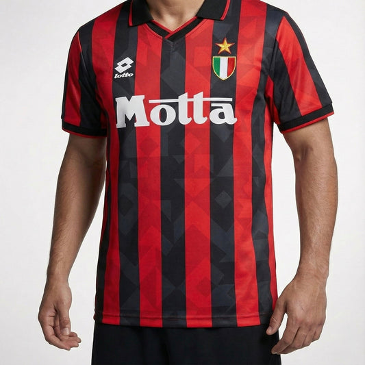 חולצת משחק רשמית מילאן בית 93/94 - TheFutbolistaCloset