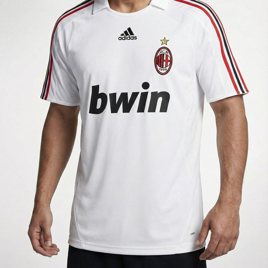 חולצת משחק רשמית מילאן חוץ 07/08 - TheFutbolistaCloset