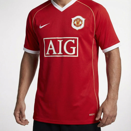 חולצת משחק רשמית מנצ׳סטר יונייטד בית 06/07 - TheFutbolistaCloset