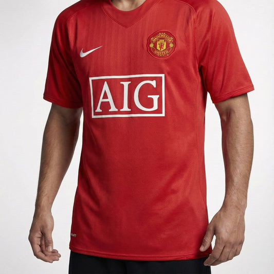 חולצת משחק מנצ׳סטר יונייטד בית 07/08 - TheFutbolistaCloset