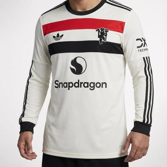 חולצת משחק רשמית מנצ׳סטר יונייטד שלישית 24/25 שרוול ארוך - TheFutbolistaCloset