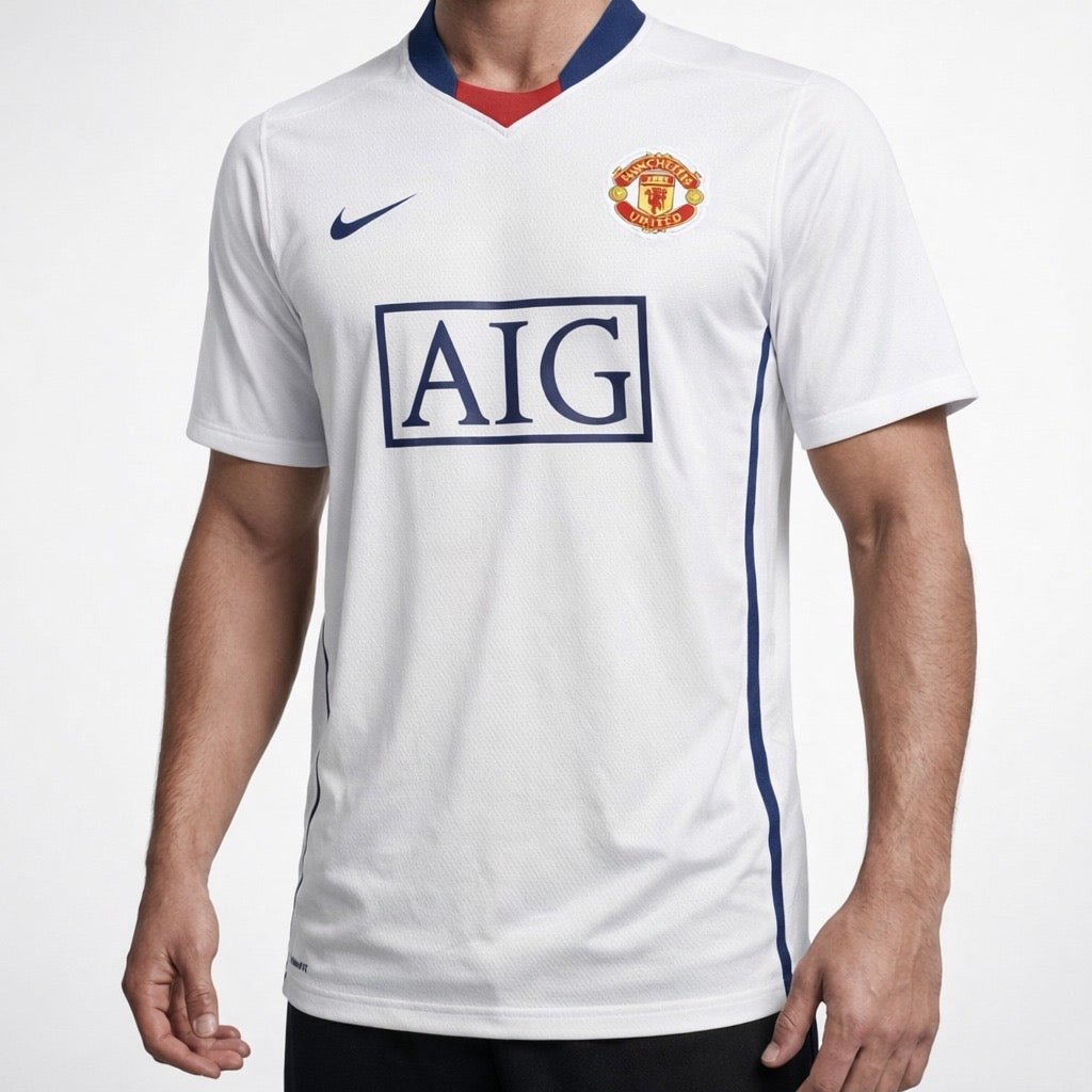 חולצת משחק רשמית מנצ׳סטר יונייטד חוץ 08/09 - TheFutbolistaCloset