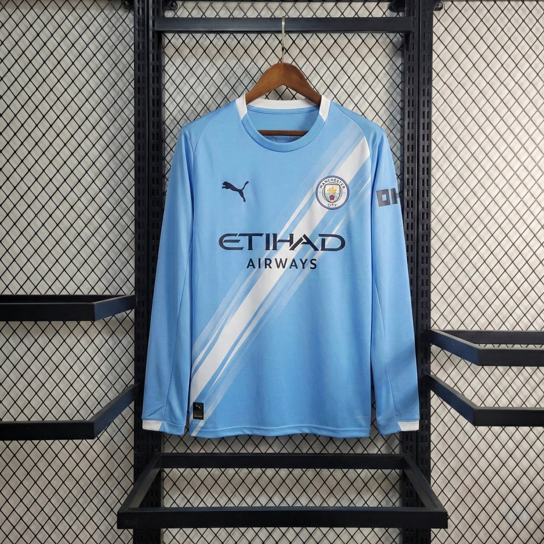 חולצת משחק מנצ׳סטר סיטי בית 25/26 שרוול ארוך - TheFutbolistaCloset