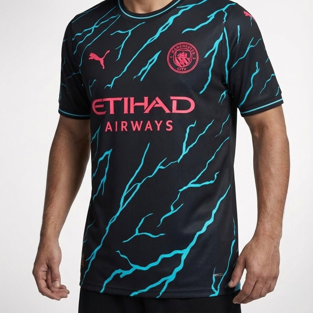 חולצת משחק רשמית מנצ׳סטר סיטי שלישית 23/24 - TheFutbolistaCloset