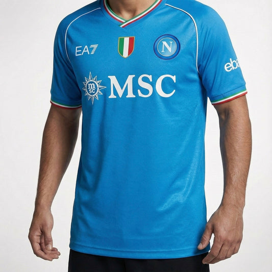 חולצת משחק רשמית נאפולי בית 23/24 - TheFutbolistaCloset