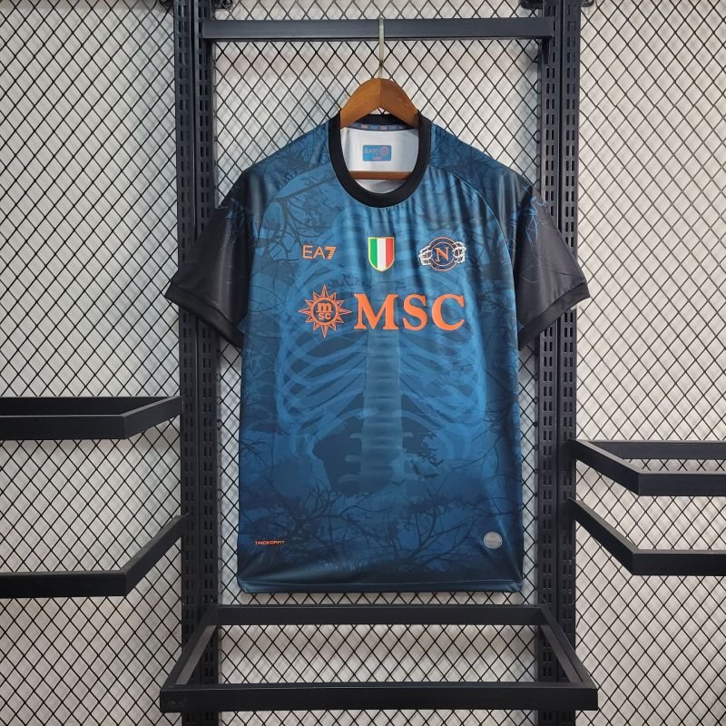 חולצת משחק רשמית נאפולי רביעית - האלווין 25/26 - TheFutbolistaCloset