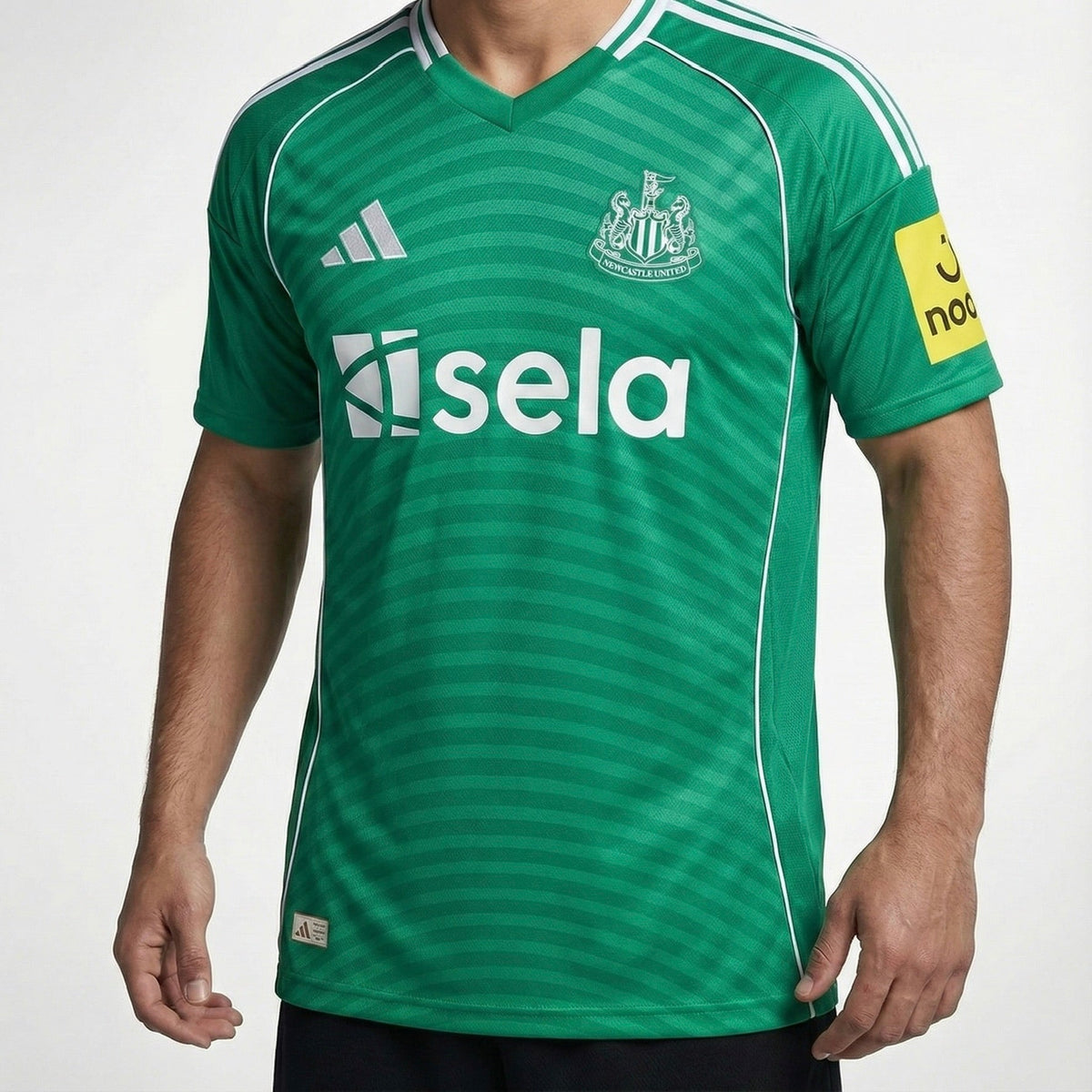 חולצת משחק רשמית ניוקאסל יונייטד חוץ 25/26 - TheFutbolistaCloset