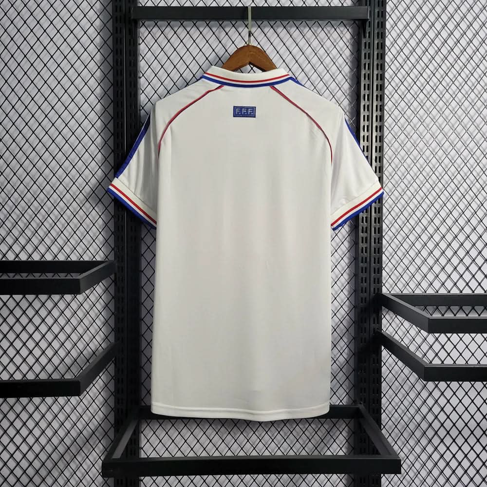 חולצת משחק צרפת חוץ 1998 - TheFutbolistaCloset