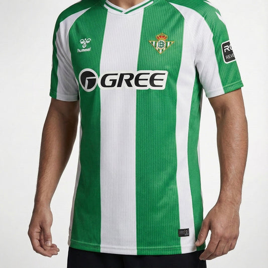 חולצת משחק רשמית ריאל בטיס בית 25/26 - TheFutbolistaCloset