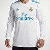 חולצת משחק רשמית ריאל מדריד בית 17/18 שרוול ארוך