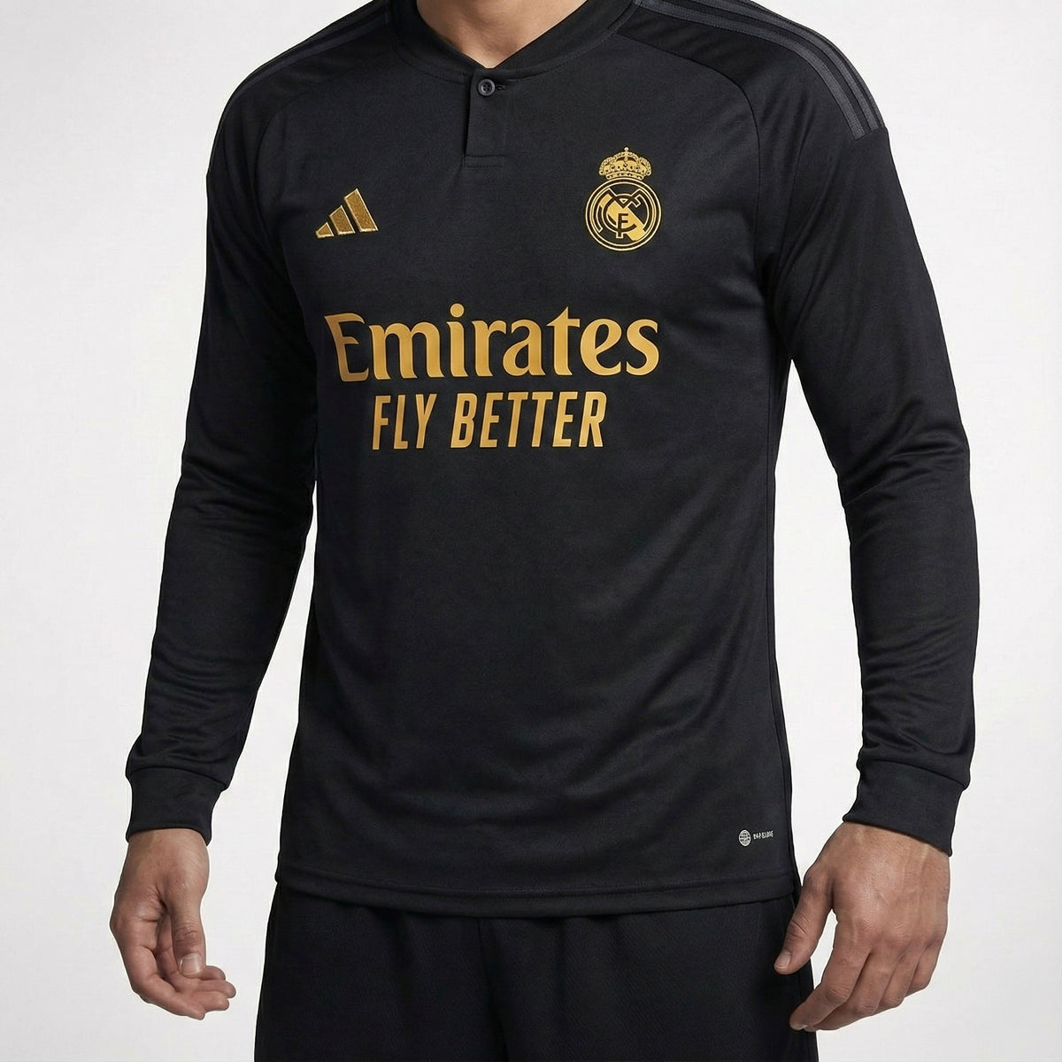 חולצת משחק רשמית ריאל מדריד שלישית 23/24 שרוול ארוך - TheFutbolistaCloset