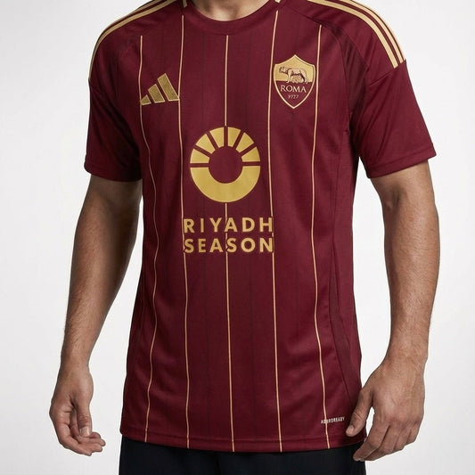 חולצת משחק רומא בית 24/25 - TheFutbolistaCloset