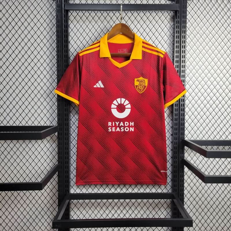 חולצת משחק רומא - דרבי רביעית 23/24 - TheFutbolistaCloset