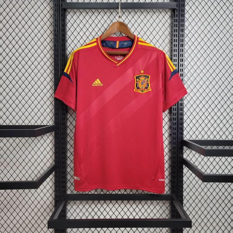 חולצת משחק ספרד בית 2012 - TheFutbolistaCloset