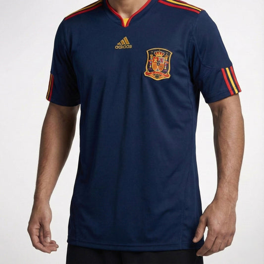 חולצת משחק ספרד חוץ 2010 - TheFutbolistaCloset