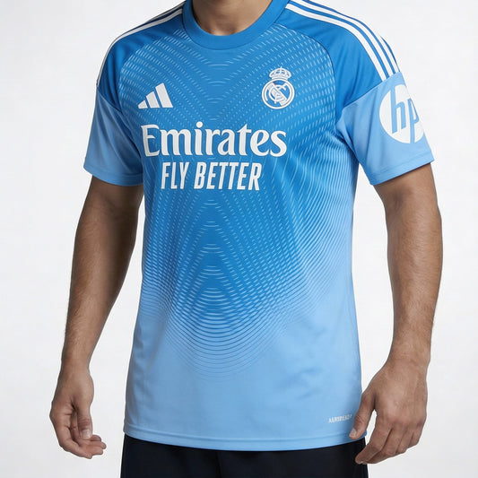 חולצת משחק רשמית שוער ריאל מדריד 25/26 - TheFutbolistaCloset