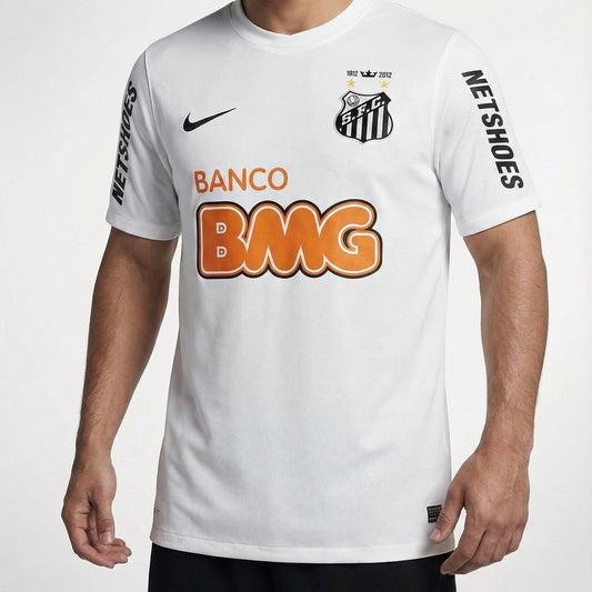 חולצת משחק סנטוס בית 11/12 - TheFutbolistaCloset