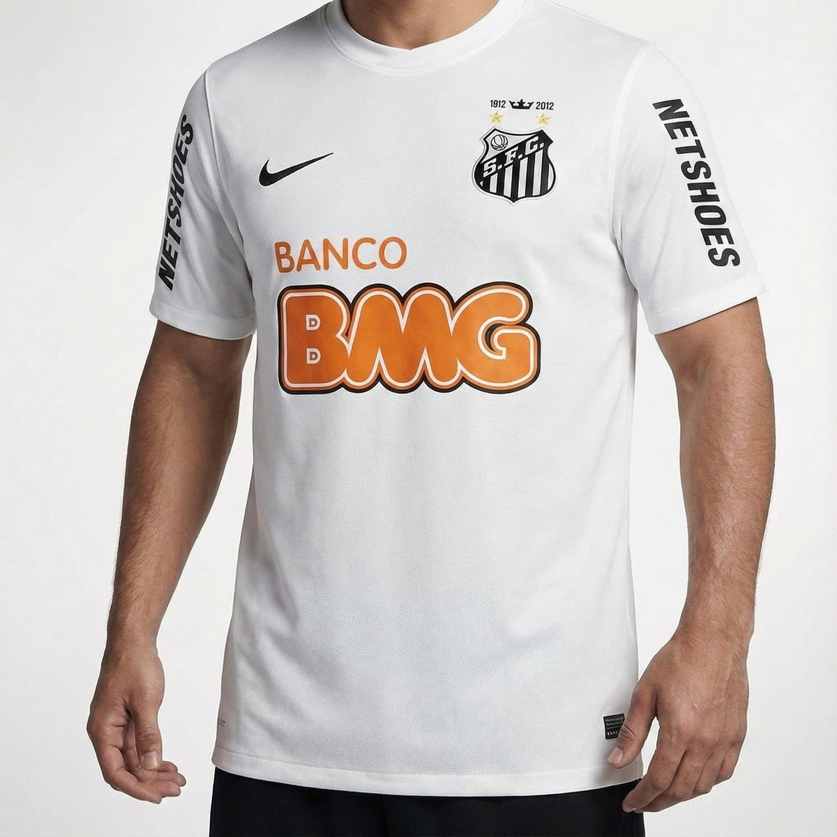 חולצת משחק רשמית סנטוס בית 11/12 - TheFutbolistaCloset